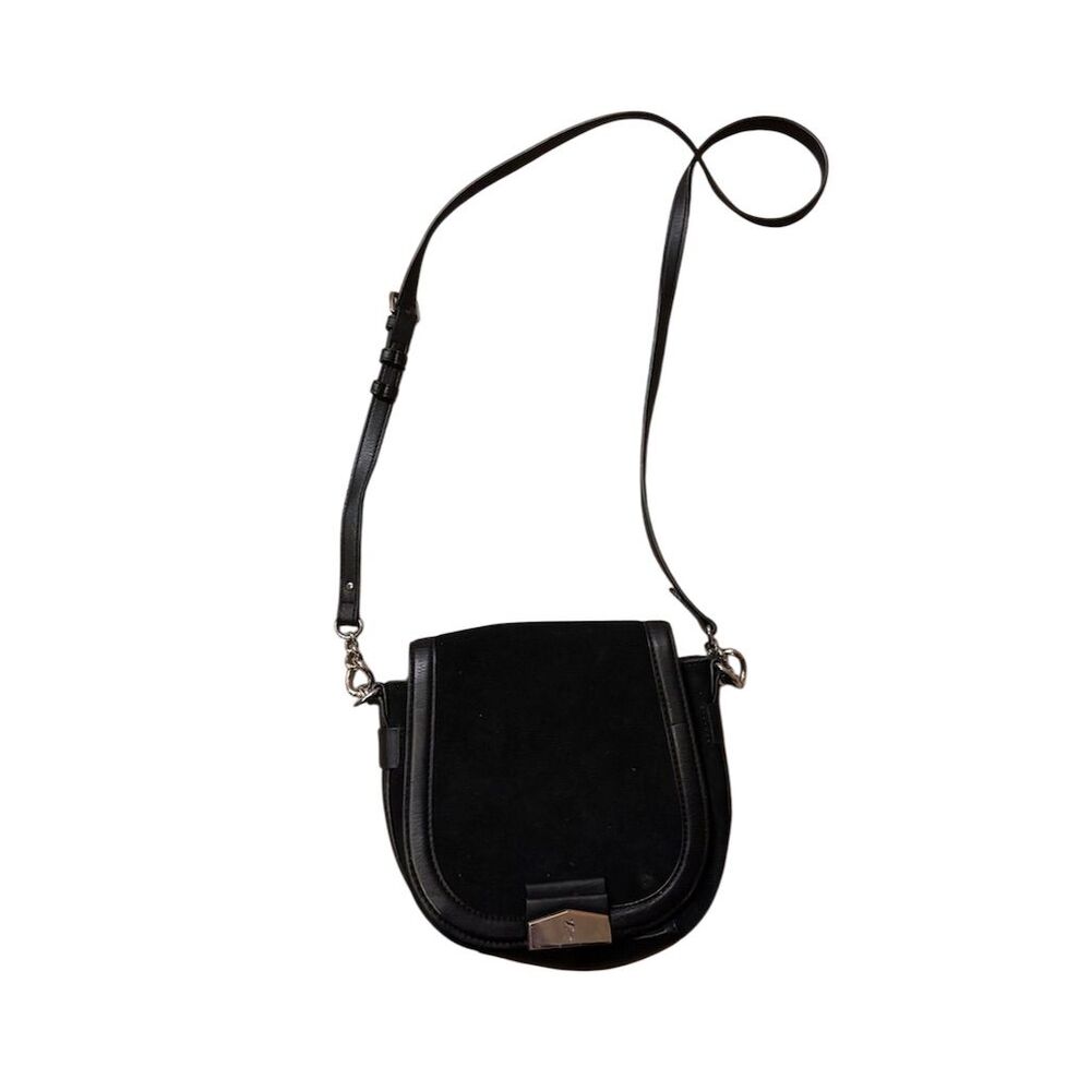 Simply Vera Wang Women's Black Crossbody Purse Adjustable Strap Small